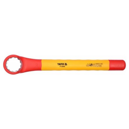 YATO Gebogener Sternschlüssel 32 mm / 310 mm CrV isoliert bis 1000 V