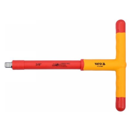 YATO T-förmige Kurbel 3/8" isoliert bis 1000 V CrV