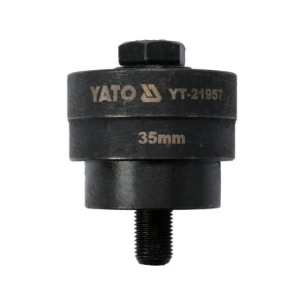 YATO Rundschneider für 35 mm Gewindebohrer aus Edelstahl