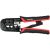 YATO Crimpzange 190 mm für UTP Netzwerk/RJ45 und Telefon/RJ11 Anschlüsse