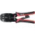 YATO Crimpzange 205 mm für UTP-Netzwerk/RJ45 und Telefon/RJ10, RJ11, RJ12-Anschlüsse
