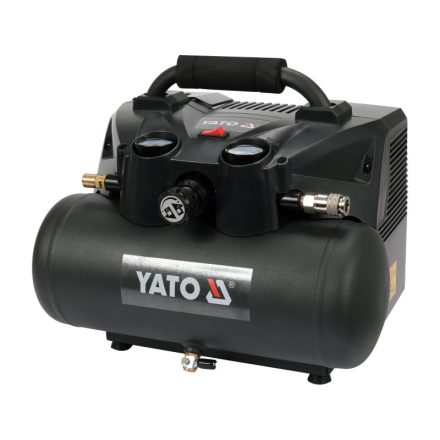 YATO Akku-Kompressor 8 bar 2 x 18 V (ohne Akku + Ladegerät)