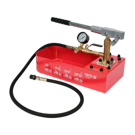 YATO Manuelle Druckprüfpumpe 12 Liter 5 bar