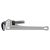 YATO Einhand Rohrzange 2,5" 450 mm Alu
