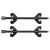 YATO Federspanner 82 x 355 (2 Stück)