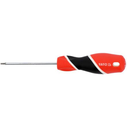 YATO Schraubendreher flach 2 x 75 mm magnetisch S2