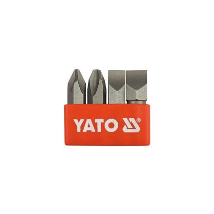 YATO Bit-Spitzen-Set 4-teilig PH2-PH3 36 mm (für YT-2800,YT-2801) CrV