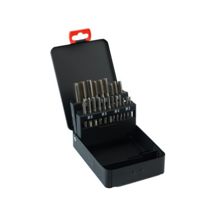 YATO Gewindebohrer-Set (Hand) 21-teilig HSS M 3-12