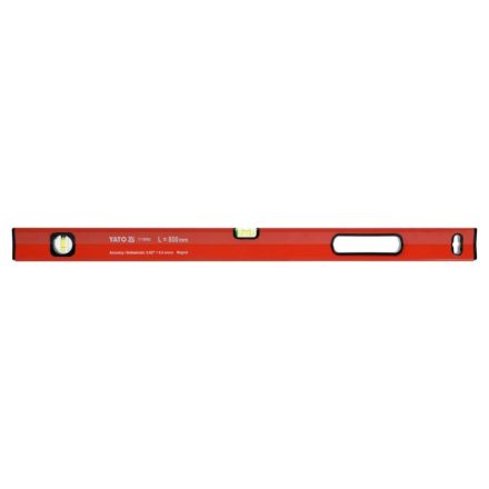 YATO Wasserwaage magnetisch 2 Ebenen 1 Griff 800 mm