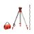 YATO Optisches Nivelliergerät 32 x 38 mm IP66 Set mit Stativ