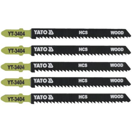 YATO Stichsägeblatt T10TPI 100/2,5 mm HCS (5 Stück)