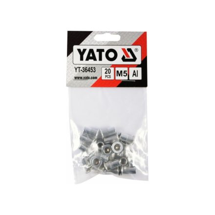 YATO Aluminium-Nietmutter M5 (20 Stück)