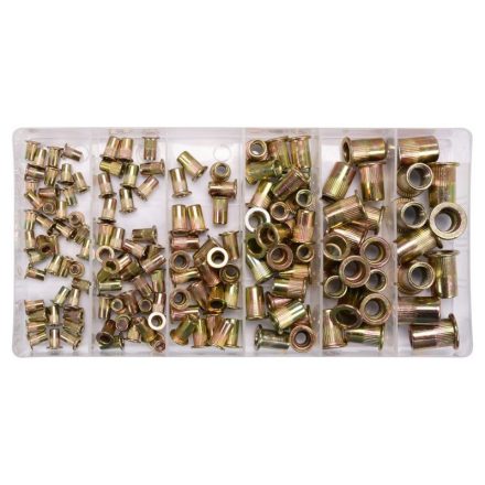 YATO Stahl-Nietmuttern-Set 150-teilig