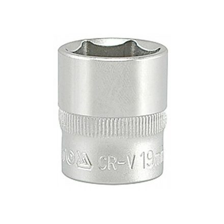 YATO Steckschlüssel 3/8" 19 mm CrV
