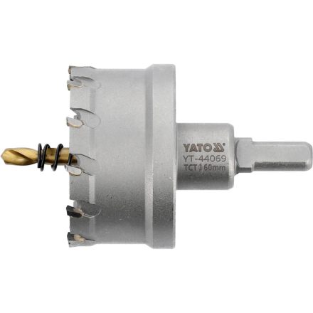 YATO Lochschneider 60 mm TCT Bit Aufnahme