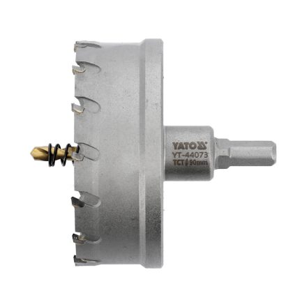 YATO Lochsäge 90 mm TCT mit Bitaufnahme