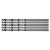 YATO Schneckenbohrer 2,4 x 56/30 mm inox HSS Premium (5 Stück)