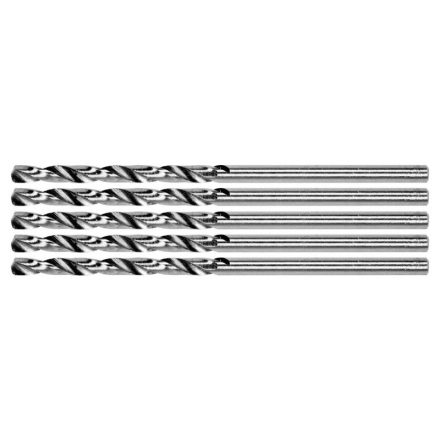 YATO Spiralbohrer 2,5 x 57/30 mm Inox HSS Premium (5 Stück)