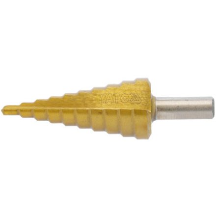 YATO Stufenbohrer 4-22 mm 10 Stufen HSS Titannitrid