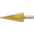 YATO Stufenbohrer 4-22 mm 10 Stufen HSS Titannitrid