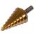 YATO Stufenbohrer 10-45 mm 8 Stufen HSS Titannitrid