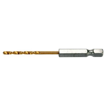 YATO Spiralbohrer 2,5 x 80/30 mm HSS-TiN Bit-Aufnahme