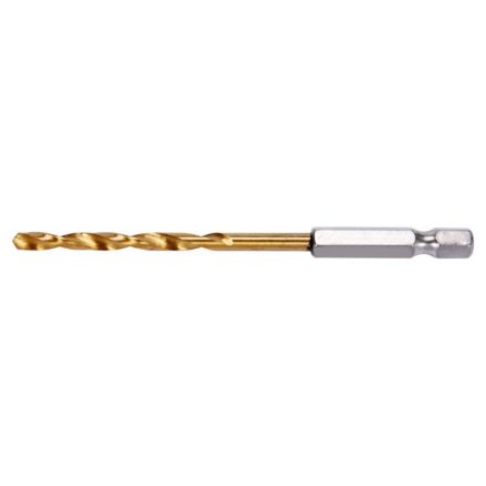 YATO Spiralbohrer 4,5 x 100/47 mm HSS-TiN mit Bit-Aufnahme