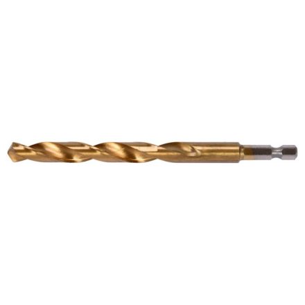 YATO Spiralbohrer 10,0 x 133/87 mm HSS-TiN mit Bitaufnahme