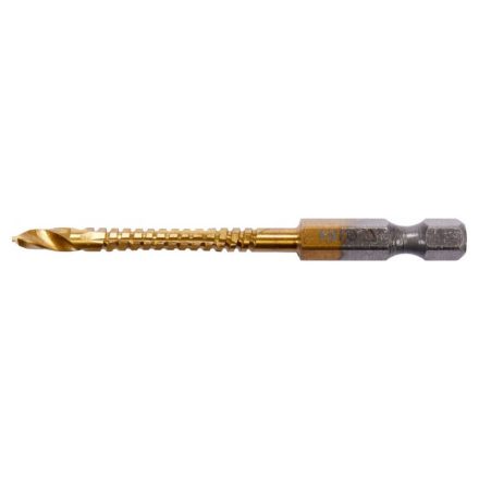 YATO Metallbohrer 4,0 x 78 mm Bitspannung HSS-TiN