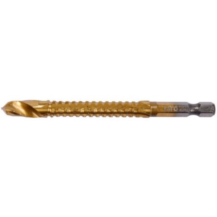 YATO Metallbohrer 7,0 x 92 mm Bit-Aufnahme HSS-TiN