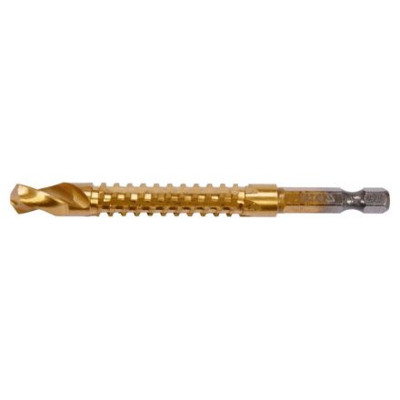 YATO Metallbohrer 9,0 x 102 mm HSS-TiN mit Bitaufnahme