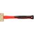 YATO Messinghammer 800 g mit Fiberglasstiel