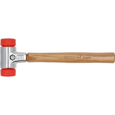 YATO Kunststoffhammer 40 mm mit Hickory-Stiel