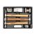 YATO Karosseriehammer und Glätteisen-Set mit 7-teiligem Hickory-Stiel