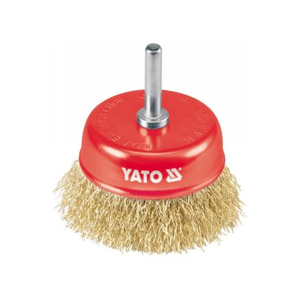 YATO Tassenbürste mit Schaft 75