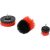 YATO Nylonbürstenset 3-teilig 5, 8, 10 mm Bitfassung