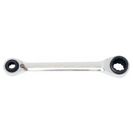 YATO Ratschenschlüssel 10-13 mm x 17-19 mm / 200 mm 72T CrV