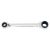 YATO Ratschenschlüssel 10-13 mm x 17-19 mm / 200 mm 72T CrV