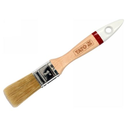 YATO Pinsel mit Holzgriff 1" Mischborsten