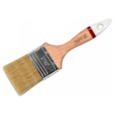 YATO Pinsel mit Holzgriff 2,5 " gemischte Borsten