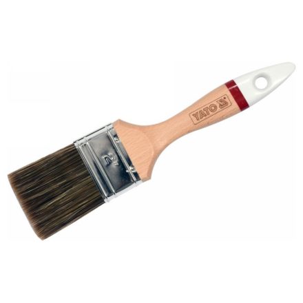 YATO Pinsel mit Holzgriff 2" gemischte Borsten