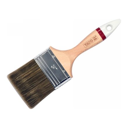 YATO Pinsel mit Holzgriff 3" gemischte Borsten