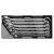 YATO Schraubenschlüsselsatz 6-teilig 22-32 mm (Schubladeneinsatz)