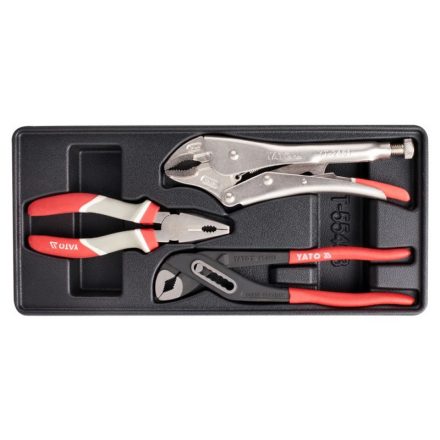 YATO Zangen-Set 3-teilig (Schubladeneinsatz)