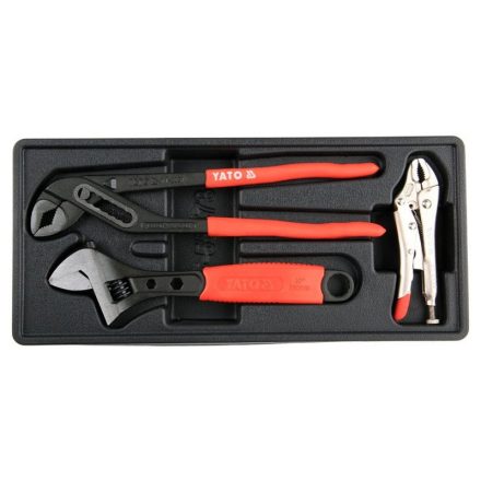 YATO Zangen-Set 3-teilig (Schubladeneinsatz)
