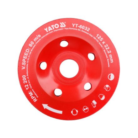 YATO Diamantbohrkrone 125 x 22,2 mm