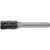 YATO Turbo-Fräser für Metall 10 mm zylindrisch