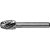 YATO Turbolocher für Metall 10 mm zylindrisch gebogen kugelförmig