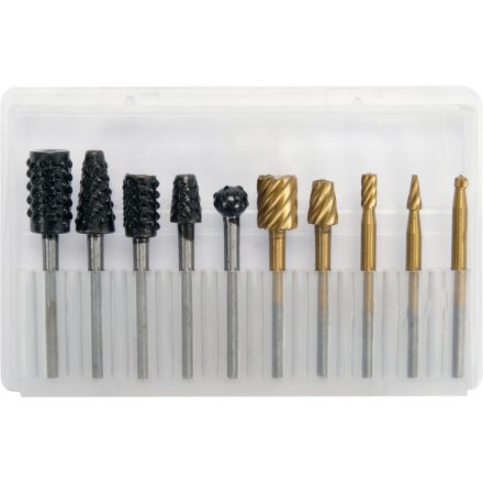 YATO Turbomühle Set 10-teilig (3,2 mm Schaft)