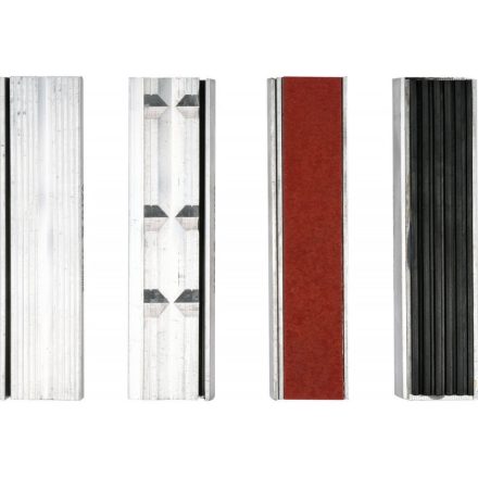 YATO Schraubstock-Spannbacken-Set 8-teilig 125 mm (4 Paar/Karton)